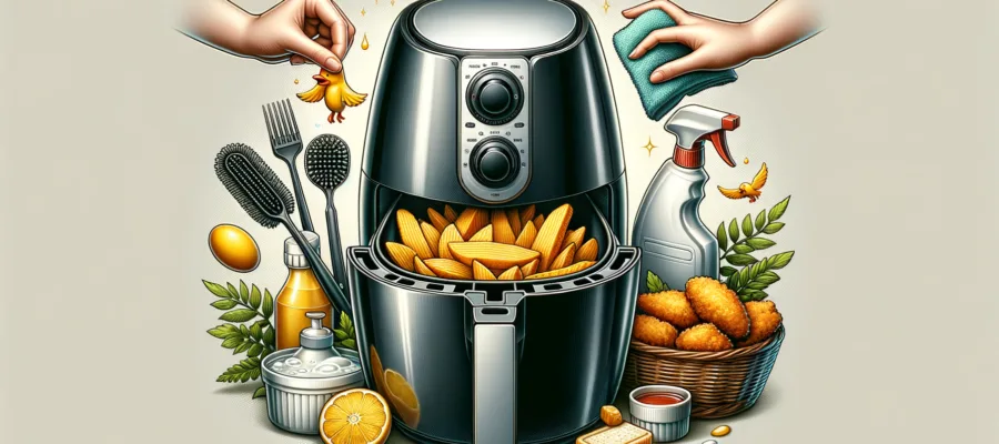 Airfryer Reinigung und Pflege: So bleibt Ihr Geraet hygienisch