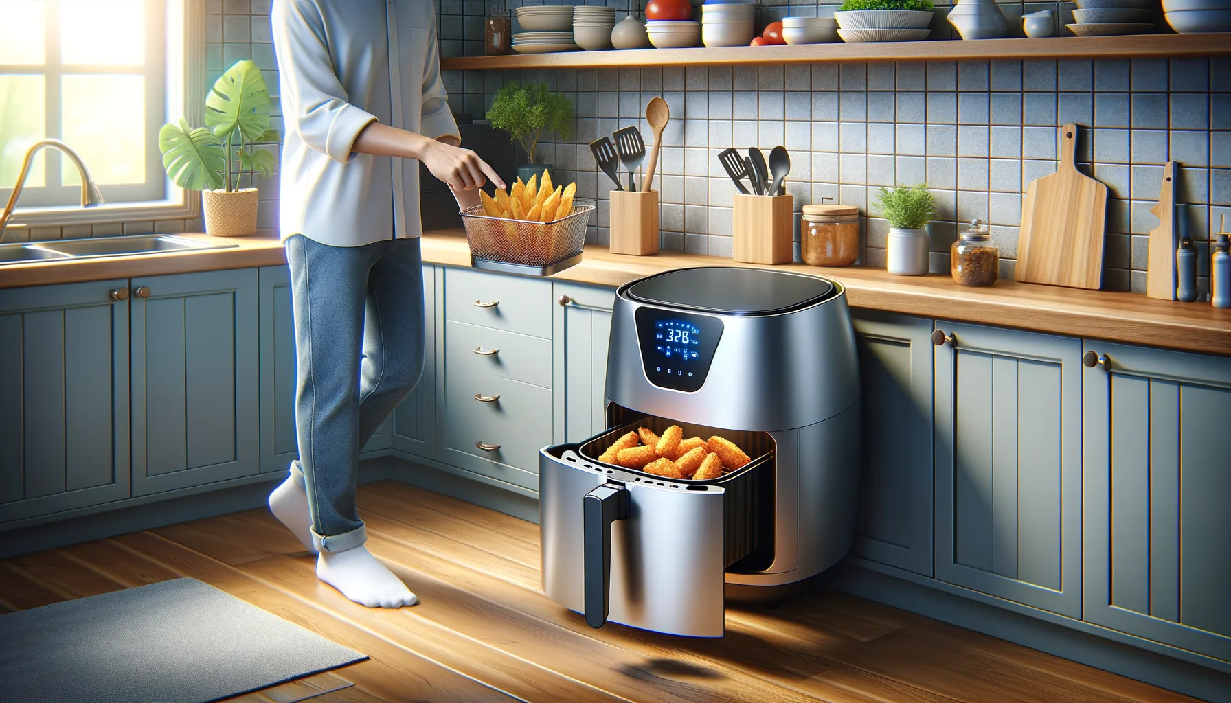 Airfryer richtig bedienen: Schritt-fuer-Schritt Anleitung fuer perfekte Ergebnisse