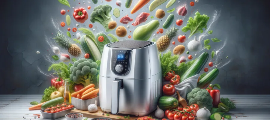 Clean Eating mit dem Airfryer: Frische Zutaten perfekt und schonend garen