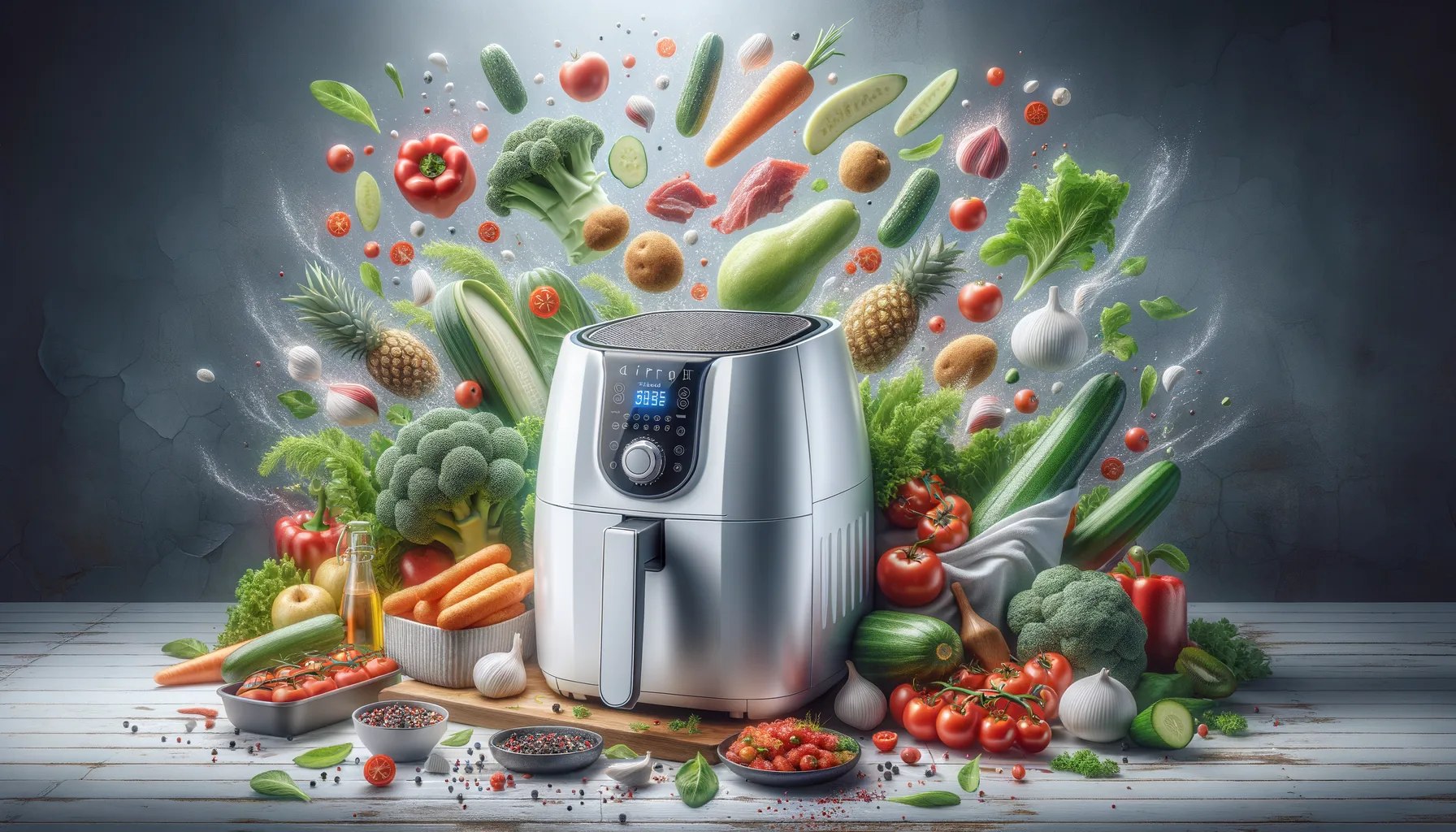 Clean Eating mit dem Airfryer: Frische Zutaten perfekt und schonend garen