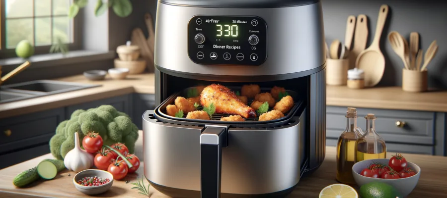 Schnelle Airfryer Abendessen-Rezepte unter 30 Minuten