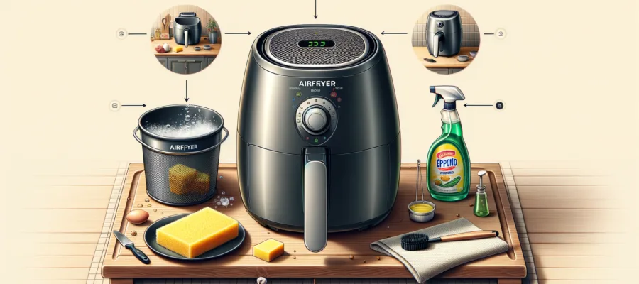 Wie du deinen Airfryer richtig reinigst – Schritt-fuer-Schritt Anleitung