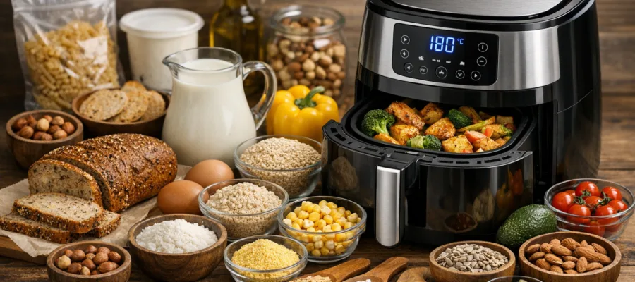 Airfryer Allergiker-Tipps: Frei von Gluten, Laktose und anderen Allergenen kochen