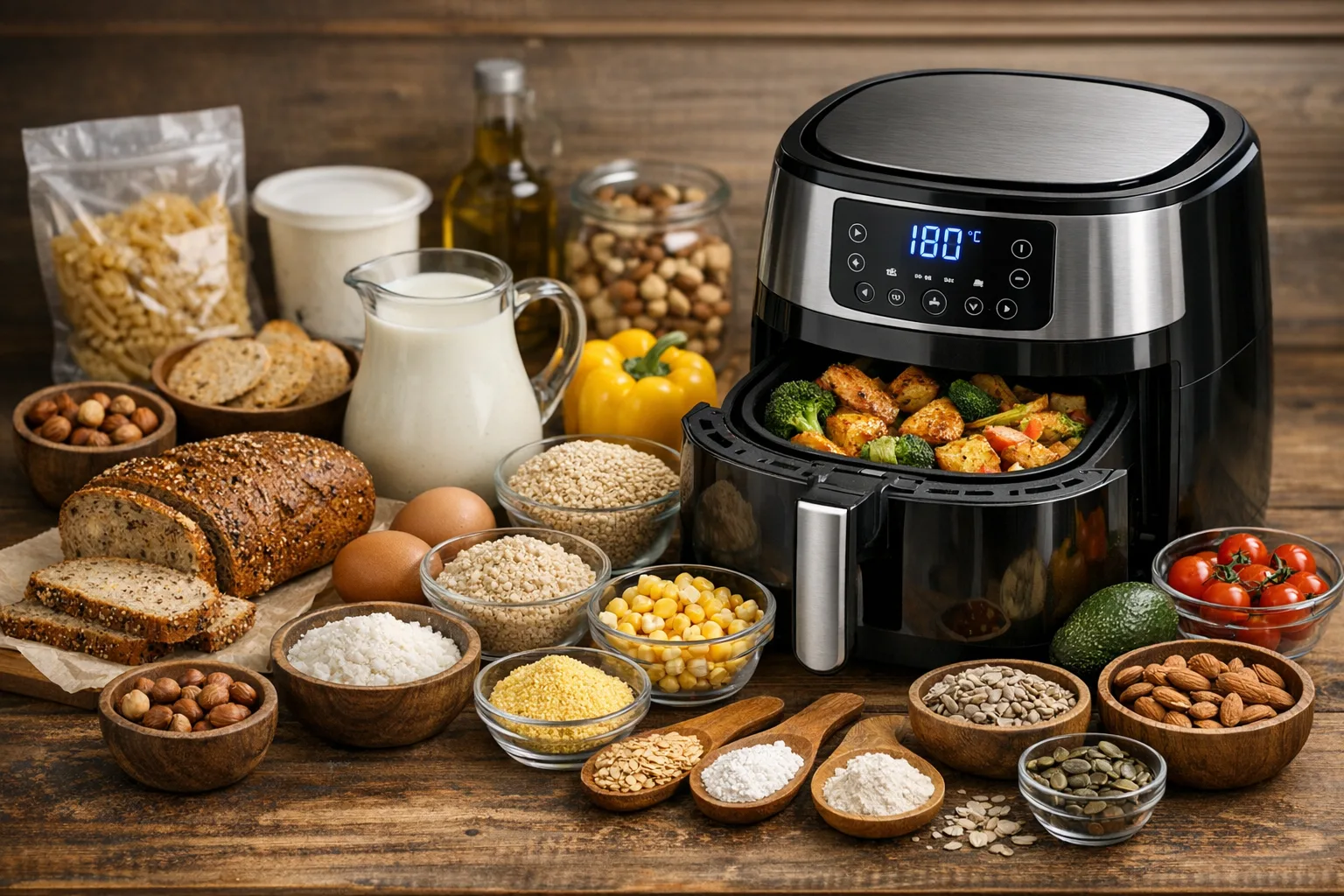 Airfryer Allergiker-Tipps: Frei von Gluten, Laktose und anderen Allergenen kochen