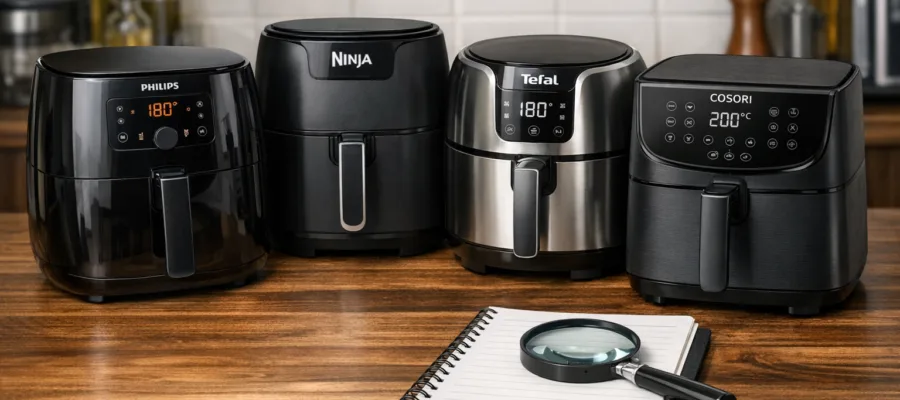 Airfryer Marken im Test: Worauf du bei renommierten Herstellern achten solltest