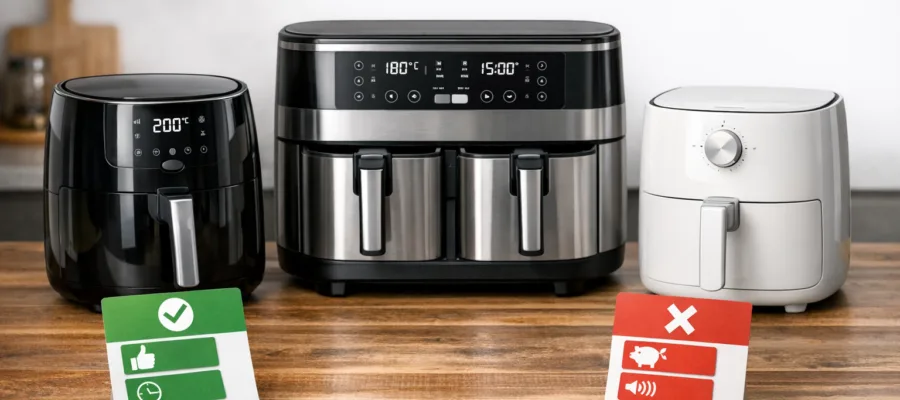 Airfryer Vergleich: Vorteile und Nachteile der Top-Modelle
