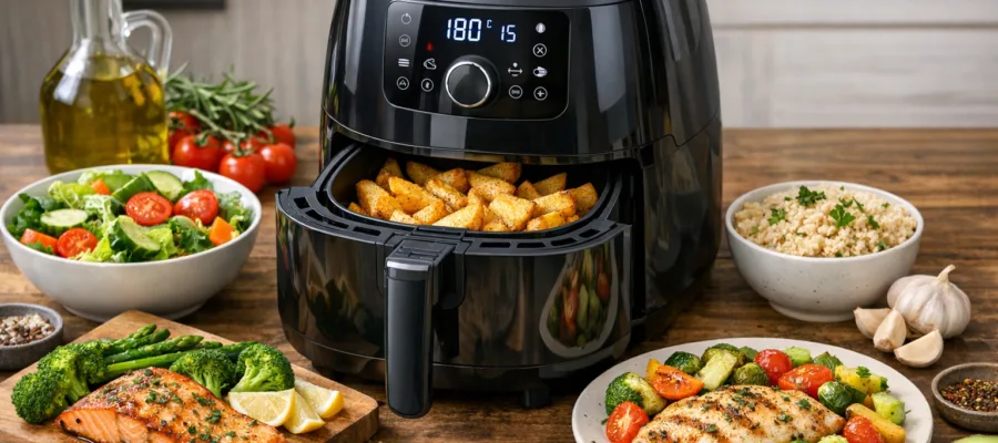 Airfryer fettarm kochen: Gesunde Zubereitung ohne schlechtes Gewissen