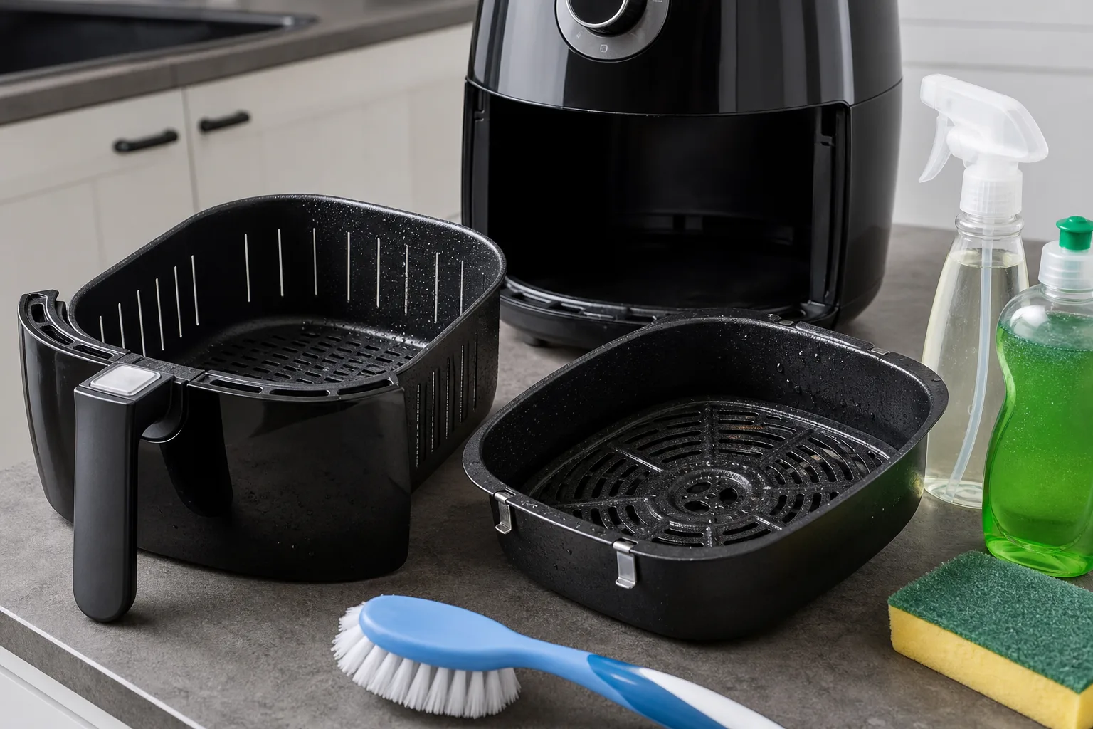 Airfryer Koerbe sauber machen: Effektive Methoden und Reinigungsmittel