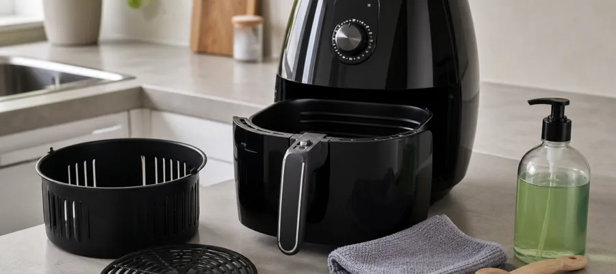 Airfryer Reinigung und Wartung: Tipps fuer eine lange Lebensdauer des Geraets