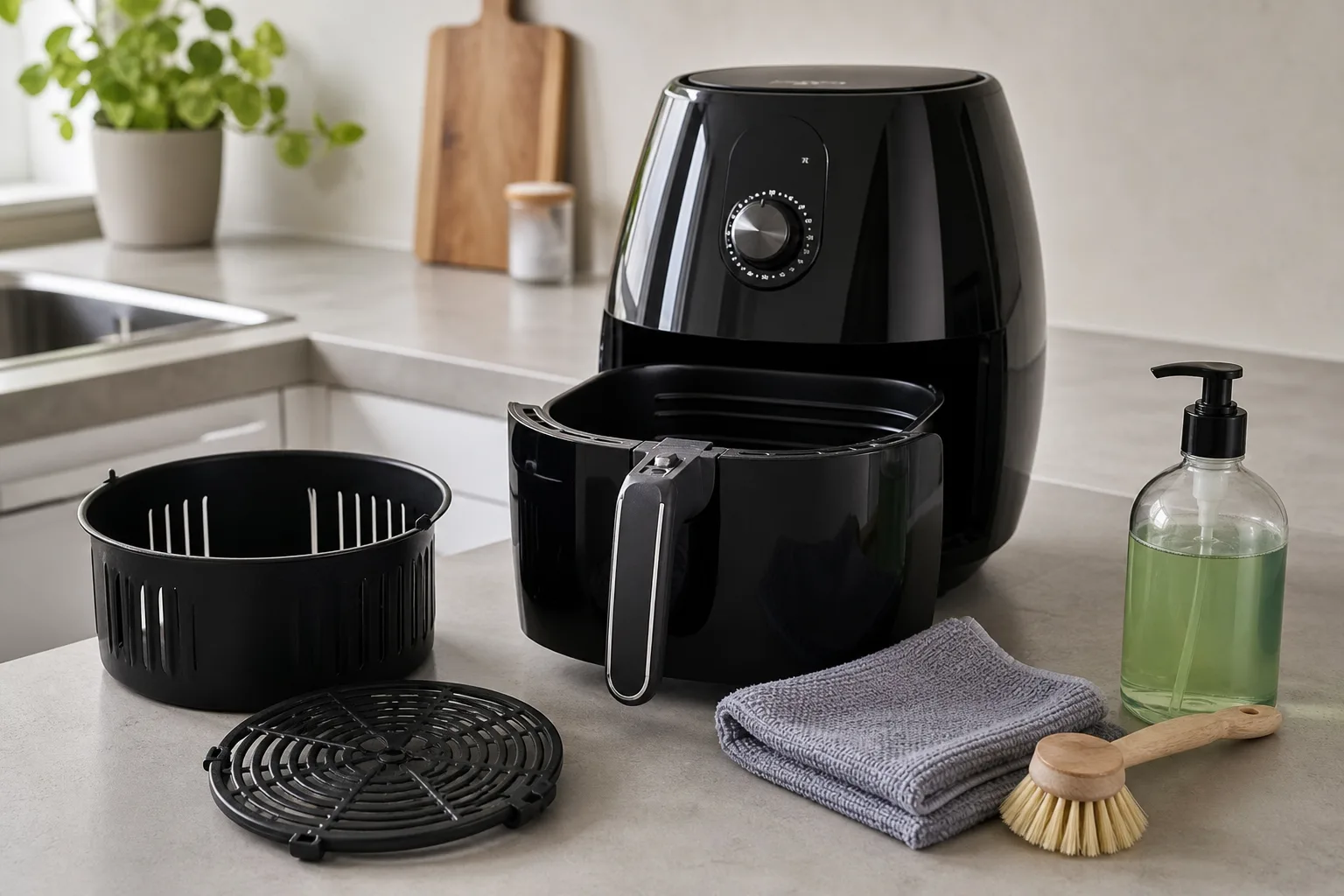 Airfryer Reinigung und Wartung: Tipps fuer eine lange Lebensdauer des Geraets